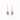 Âme de vie earrings Light amethyst